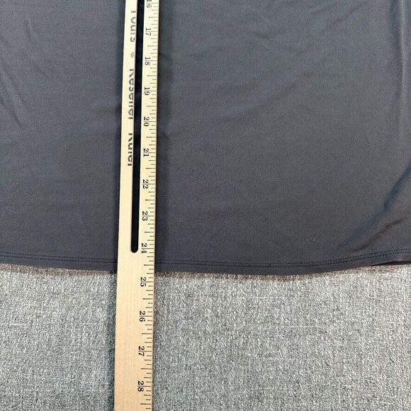 Eileen Fisher Tank Top Large Gray Silk Sleeveles - Picture 6 of 8